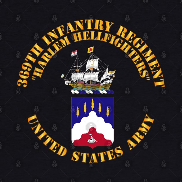 COA - 369th Infantry Regiment - Harlem Hellfighters wo Drop Shadow by twix123844